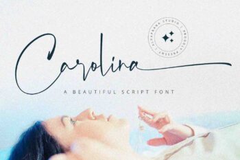 Carolina - Stylish Script Font